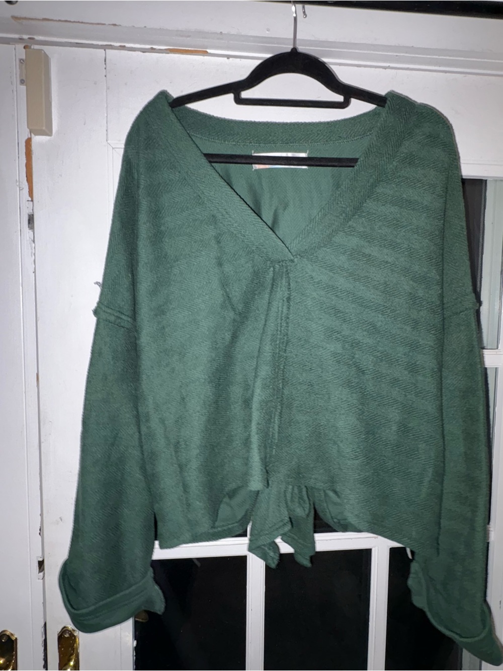 Free People Beach green sweatshirt BNWOT. Small